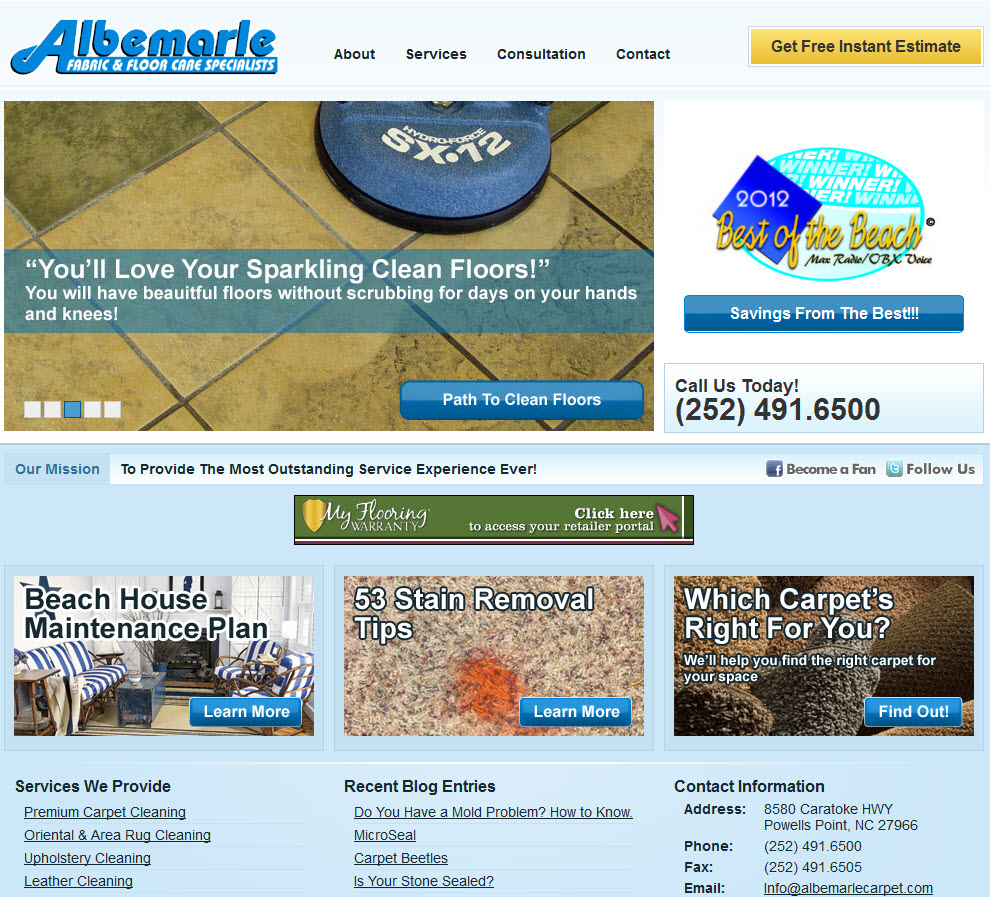 Albemarle Carpet & Upholstery Cleaning